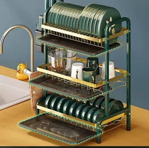 Durable Three Layers Plate Rack