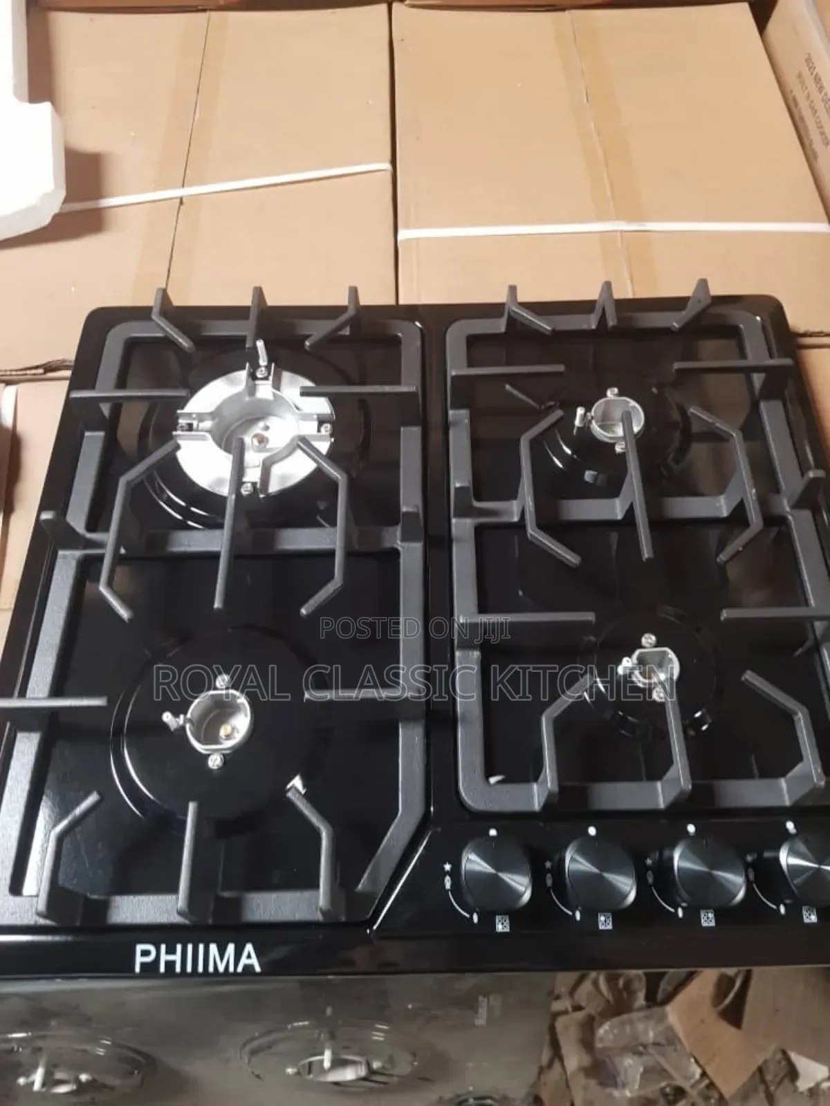 Built in 4 Burner