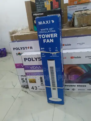 Maxi Fz10-22jr Tower Fan –Whisper-Quiet Energy Efficient