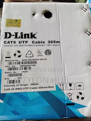 Dlink Cat6 Cable