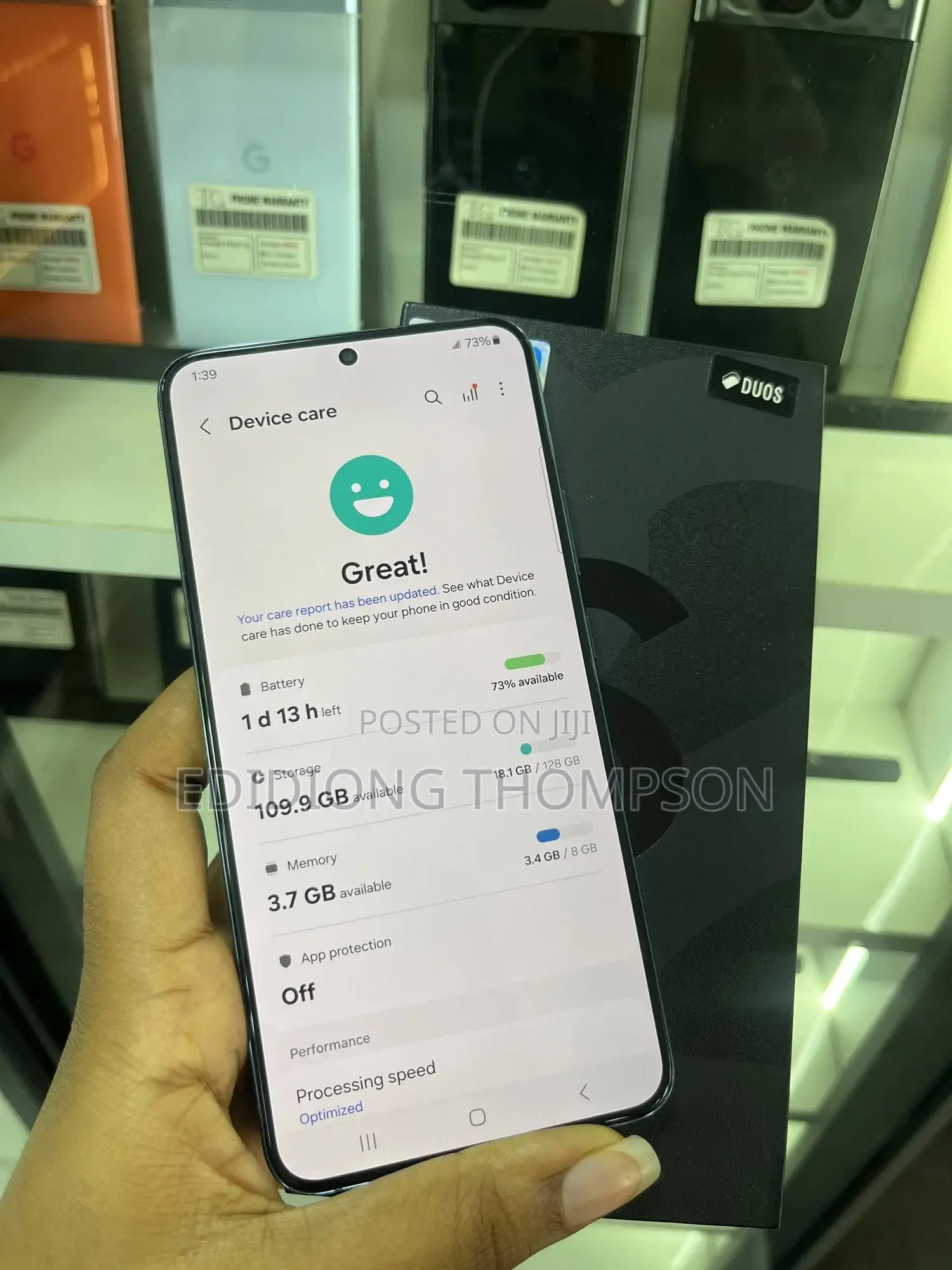 Samsung Galaxy S22+ 5G 128 GB Green