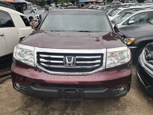 Honda Pilot EX-L w/Rear Entertainment 4dr SUV (3.5L 6cyl 5A) 2015 Red