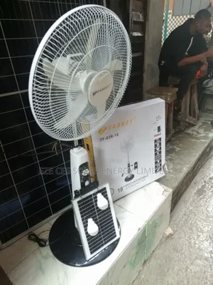 Solar Rechargeable Fan