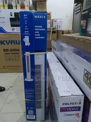 Quiet Maxi Oscillating Tower Fan – 3 Speeds + Timer