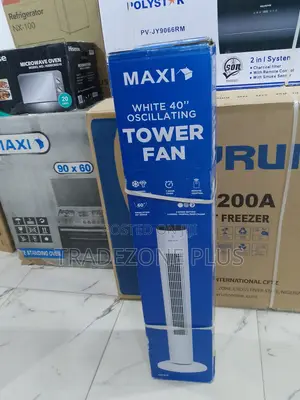 Maxi Oscillating Fan – Compact Tower for Modern Homes