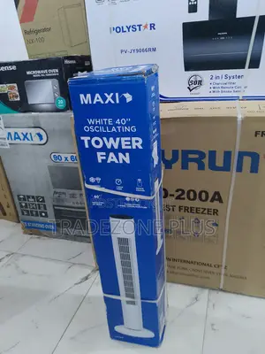 Maxi Fan With Adjustable Speed and Oscillation