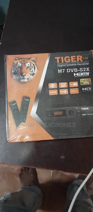 Free to Air Tiger Decoder With Two Remote