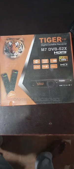 Free to Air Tiger Decoder With Two Remote