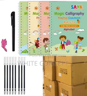 100 Sets Sank Magic Children Calligraphy Copy Book