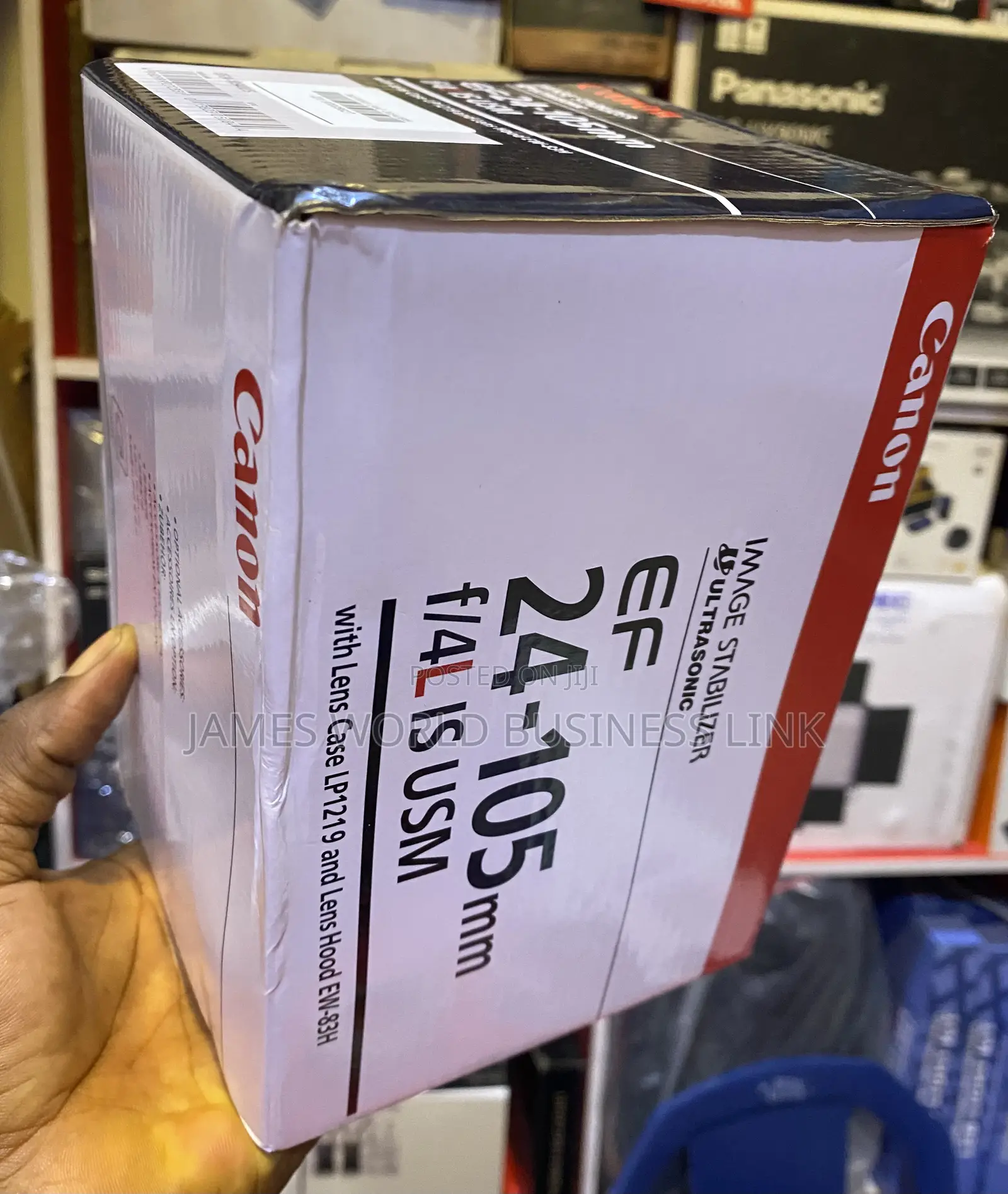 Canon Lens Ef 24 to 105 F4 Usm