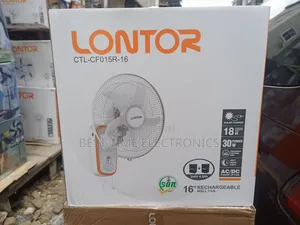 16" Lontor Rechargeable Wall Fan