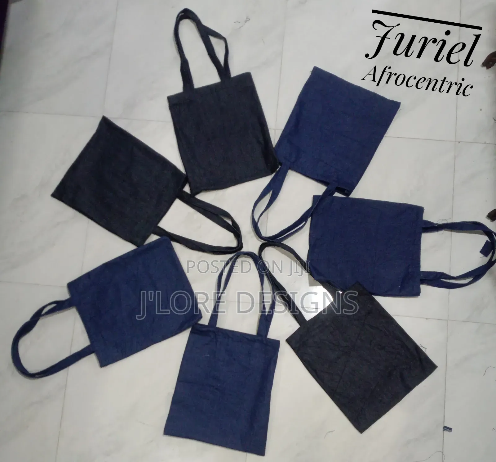 Denim Tote Bags in Dozen