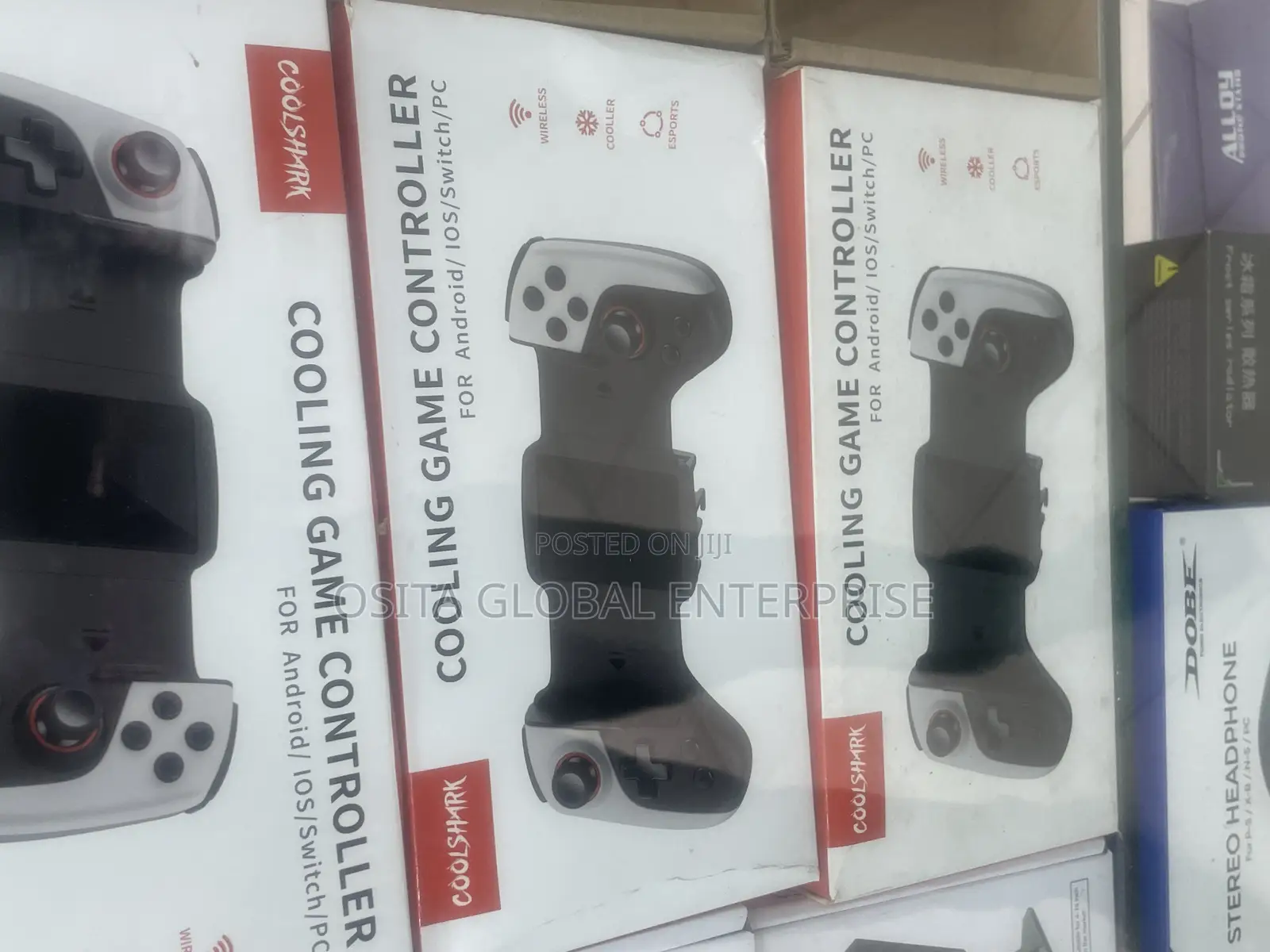 Cooling Game Controller for Android, Ios, Switch and PCS