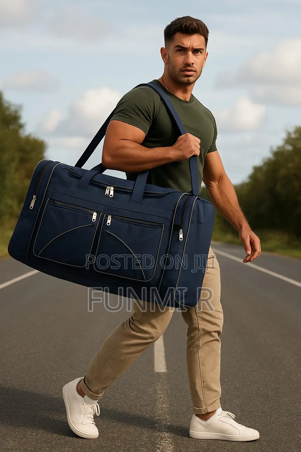 Large Capacity Traveling Bag Duffel Bag