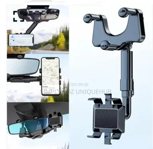 Rotatable and Retractable Car Phone Holder