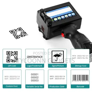 Handheld Inkjet Printer for Non Porous,Metal Plastic Paper