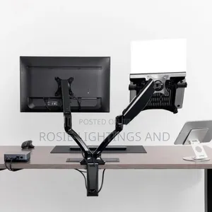 Dual Gas Spring Monitor Stand - 17" - 32"