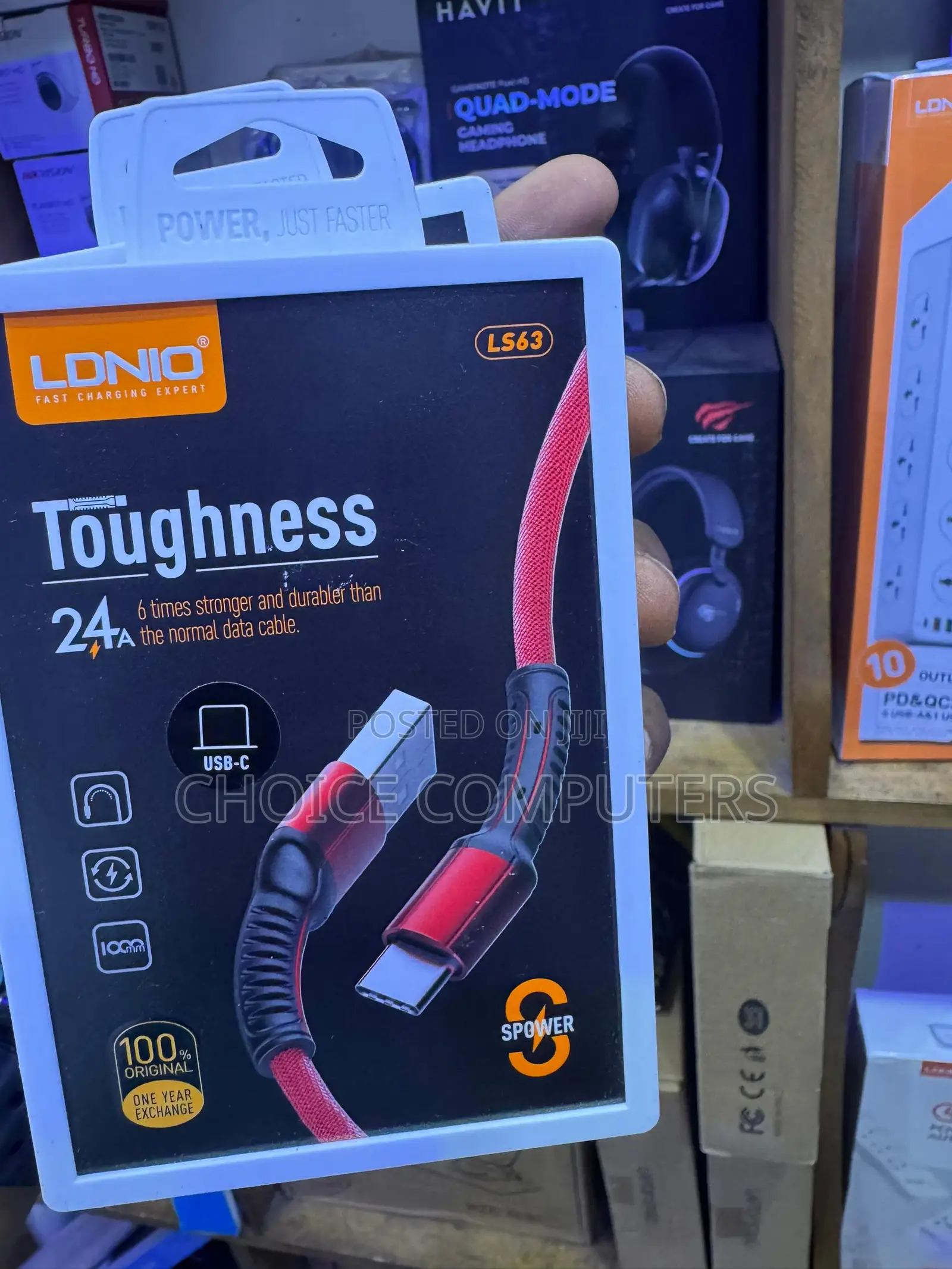 Ldnio Ls63 Type C 1meter Fast Charging Cable Cord