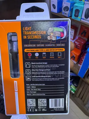 Ldnio Ls63 Type C 1meter Fast Charging Cable Cord