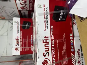 18ah -12v Sunfit Deep Cycle Solarbattery Is Available