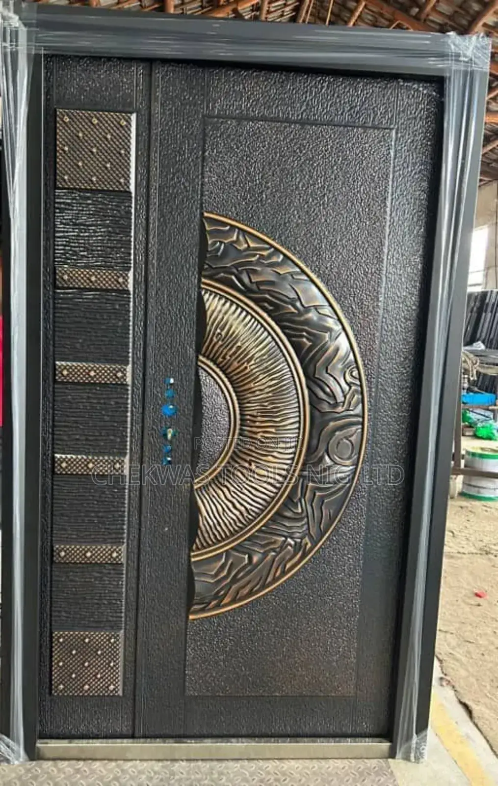 Copper Double Doors
