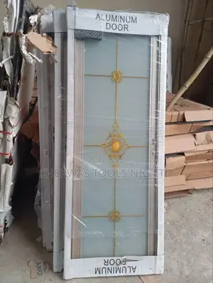 Toughened Full Glass Toilet Doors