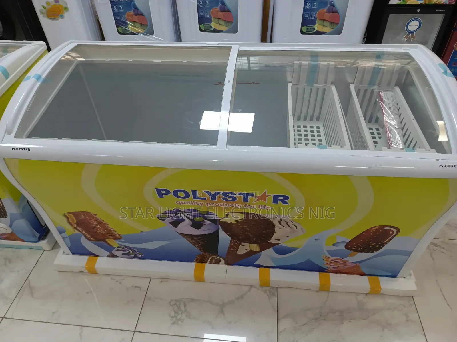 Ice Cream Freezer 600 Liters Capacity