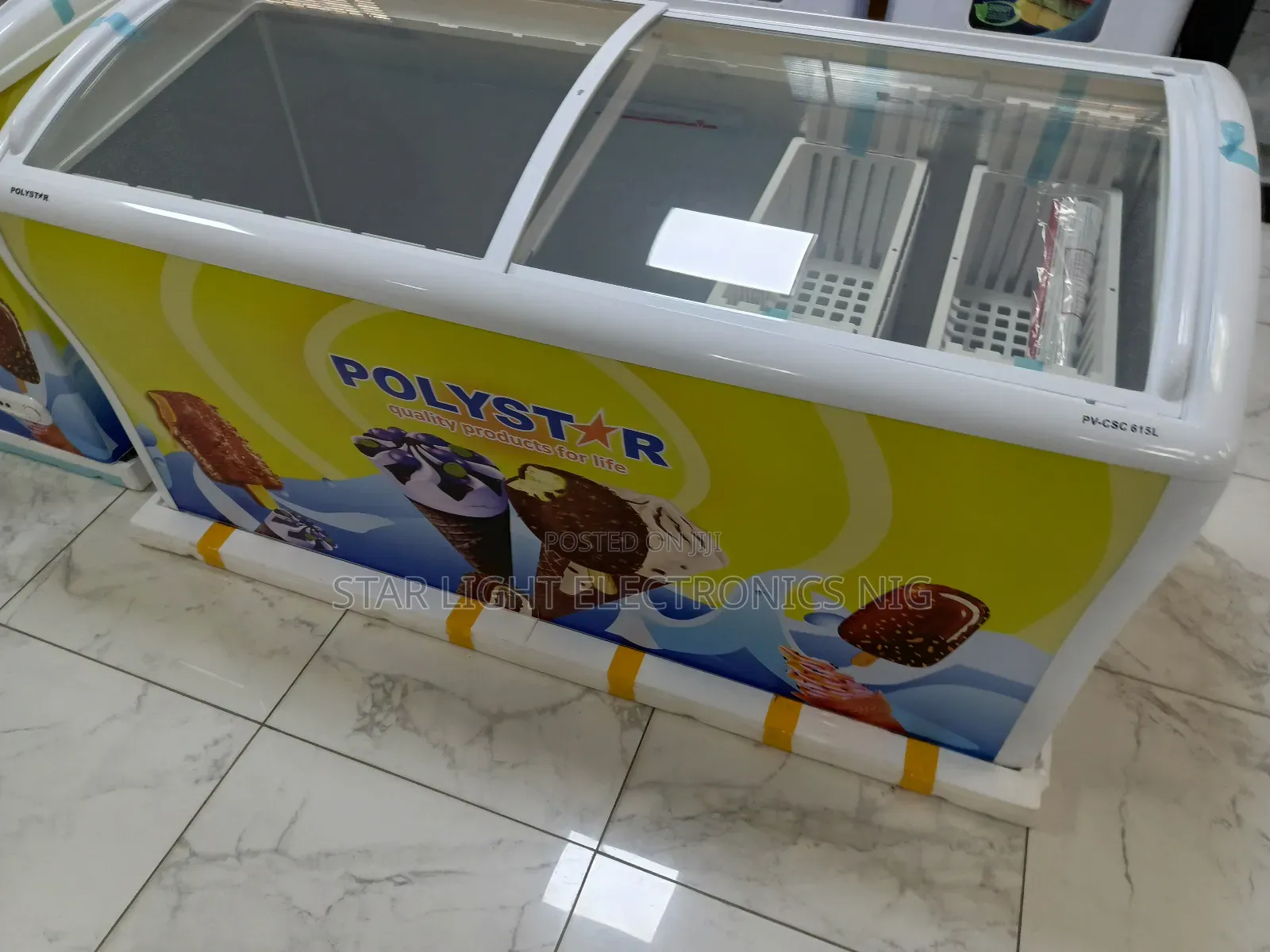 Ice Cream Freezer 600 Liters Capacity