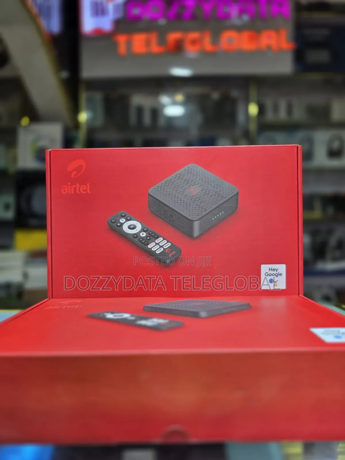 Airtel Android Smart Tv Box With Unlimited Data Subscription