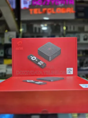 Airtel Android Smart Tv Box With Unlimited Data Subscription