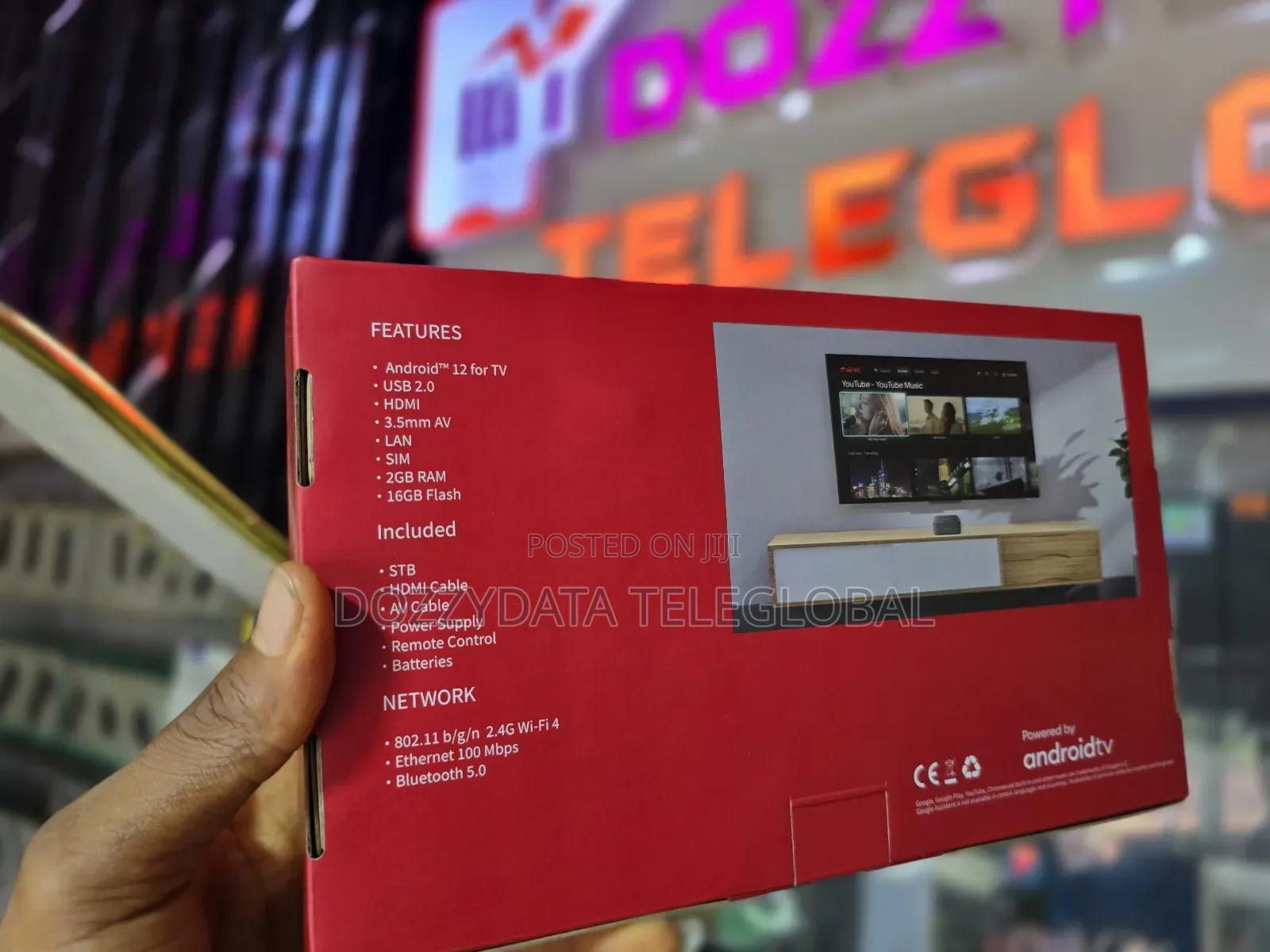 Airtel Android Smart Tv Box With Unlimited Data Subscription