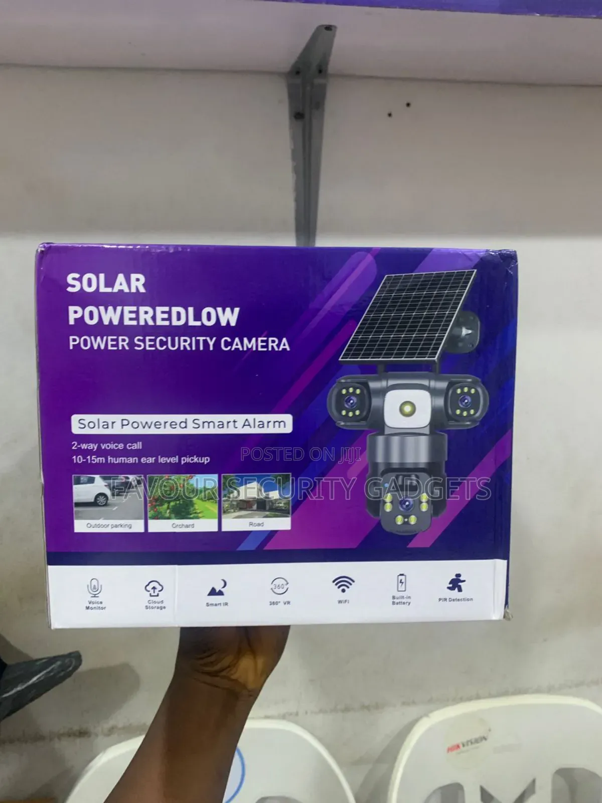 4g Solar Triple Lens Camera