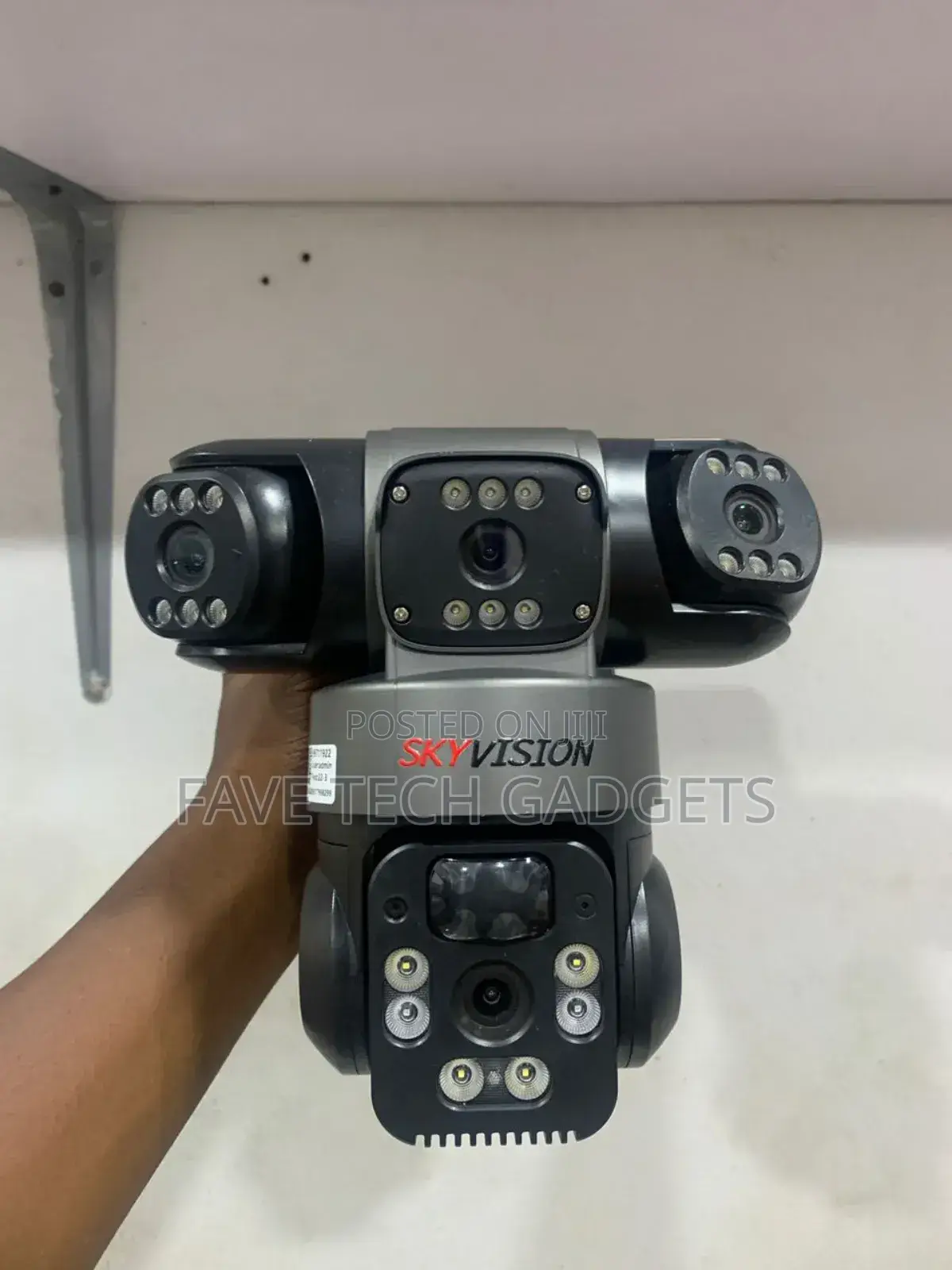 4g Solar Triple Lens Camera