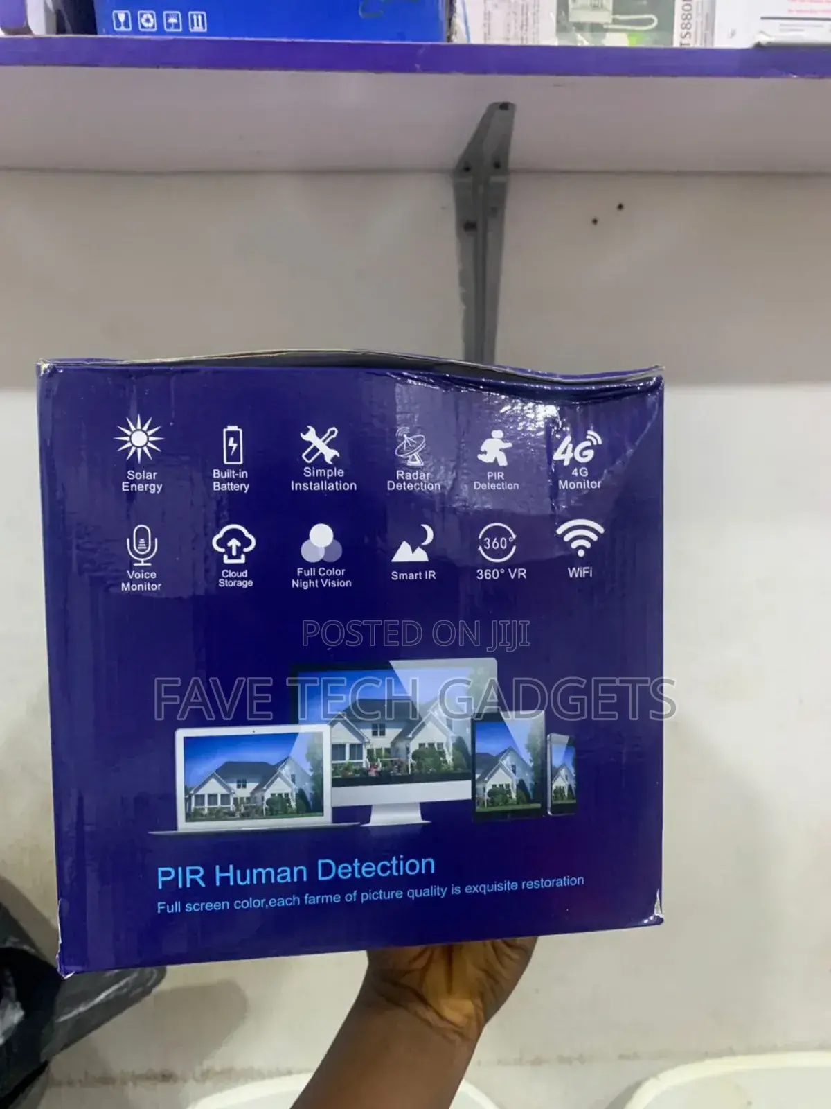 4g Solar Triple Lens Camera
