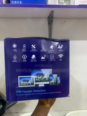 4g Solar Triple Lens Camera