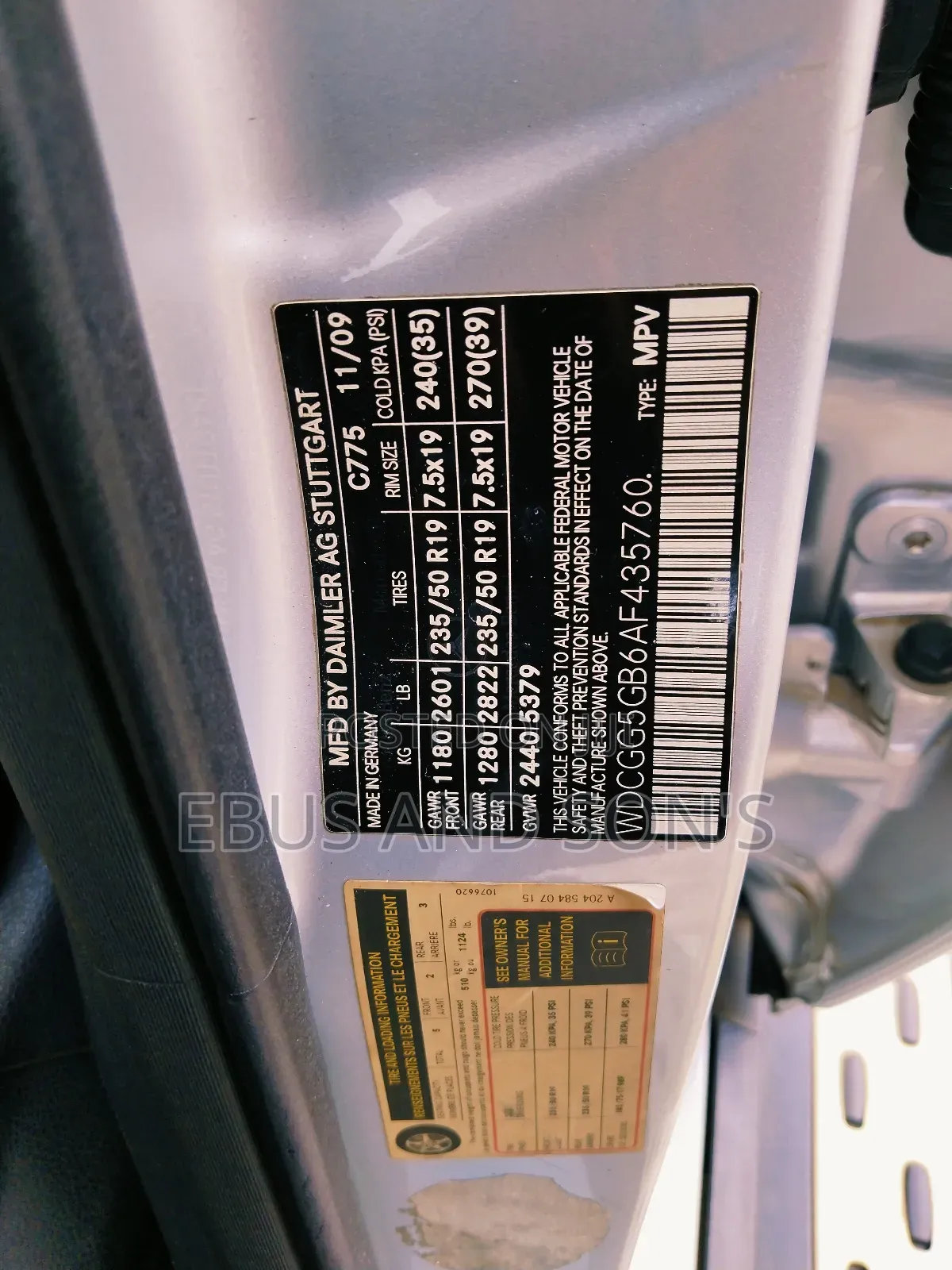 Mercedes-Benz GLK-Class 2010 Silver