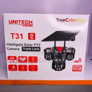 4g Hd Solar Triple Lens PTZ Camera
