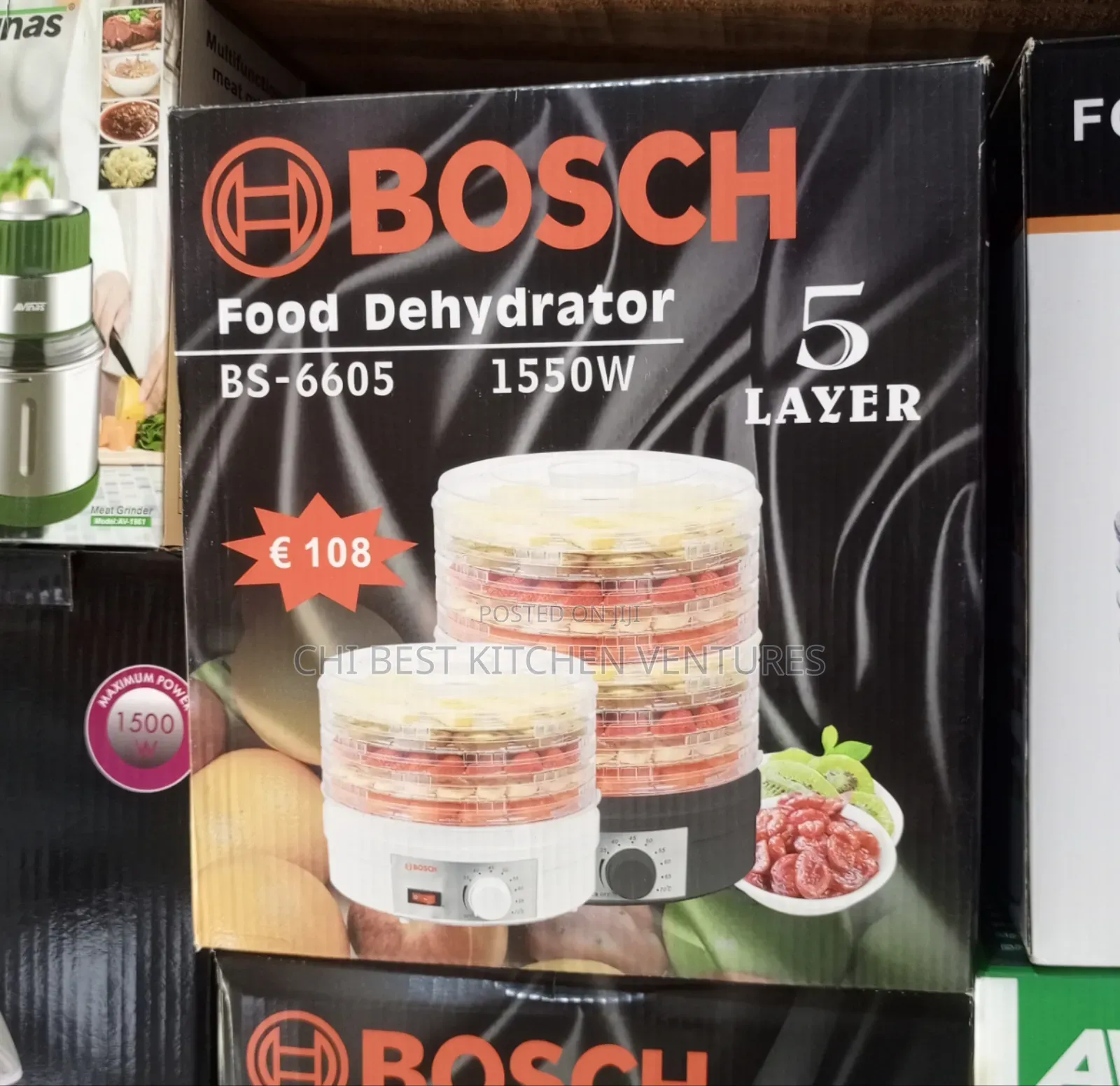 Bosch 5 Layers Food Dehydrator