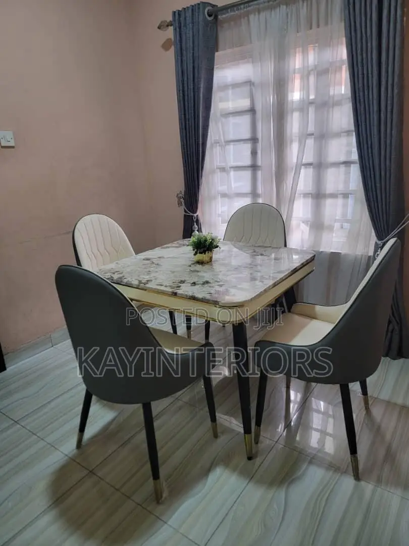 Marble Top Dinning Set
