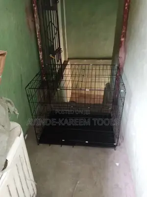 Heavy Duty Collapsible Foldable Dog Cage(Size 4)