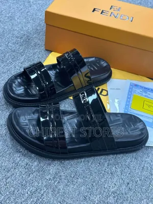 Luxury Fendi Mens Slippers