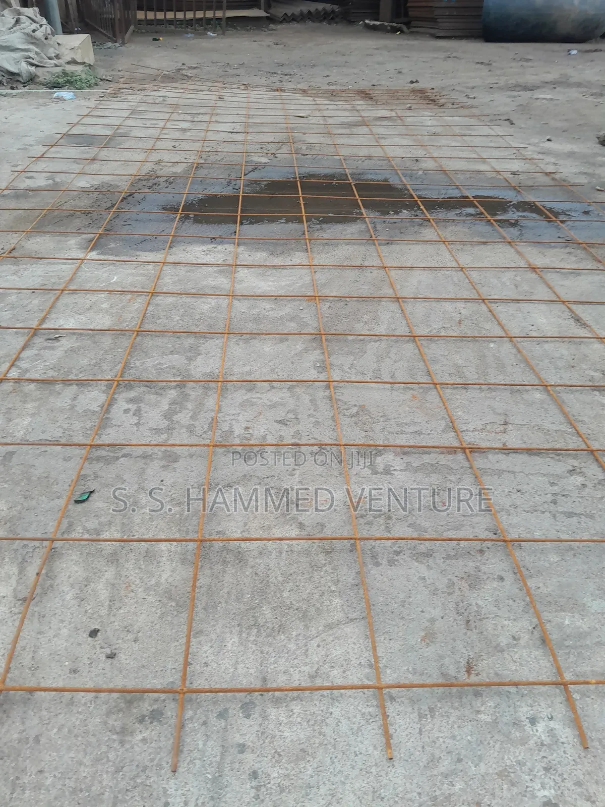 B. R. C. Flat Sheets Mesh Wires [6 Mm Thick. By 2.1 Meters)