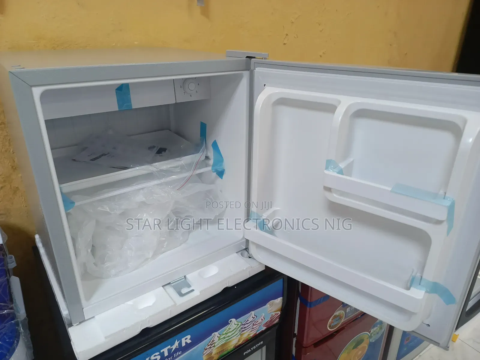 Bedside Fridge Silver Colour