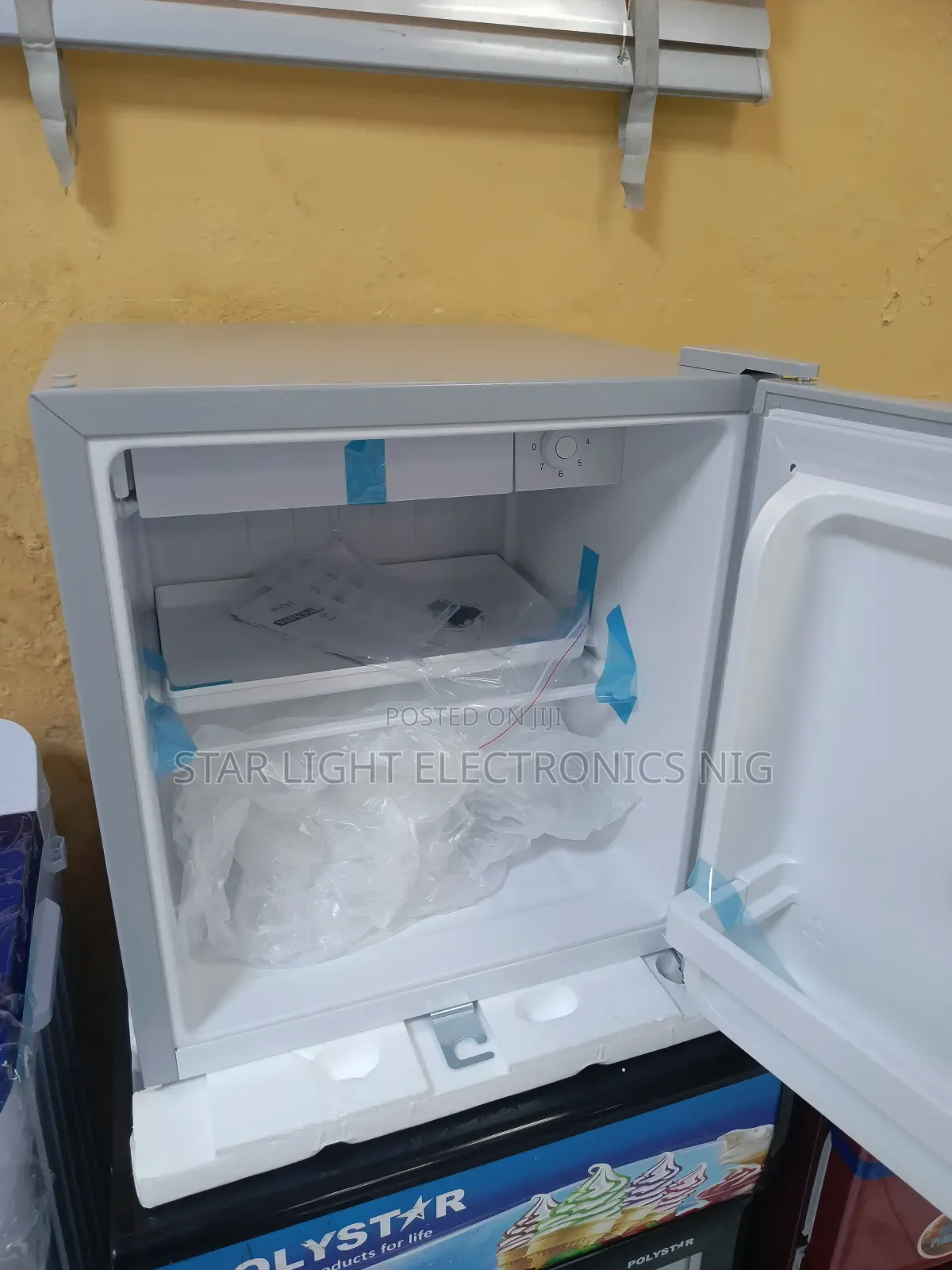 Bedside Fridge Silver Colour