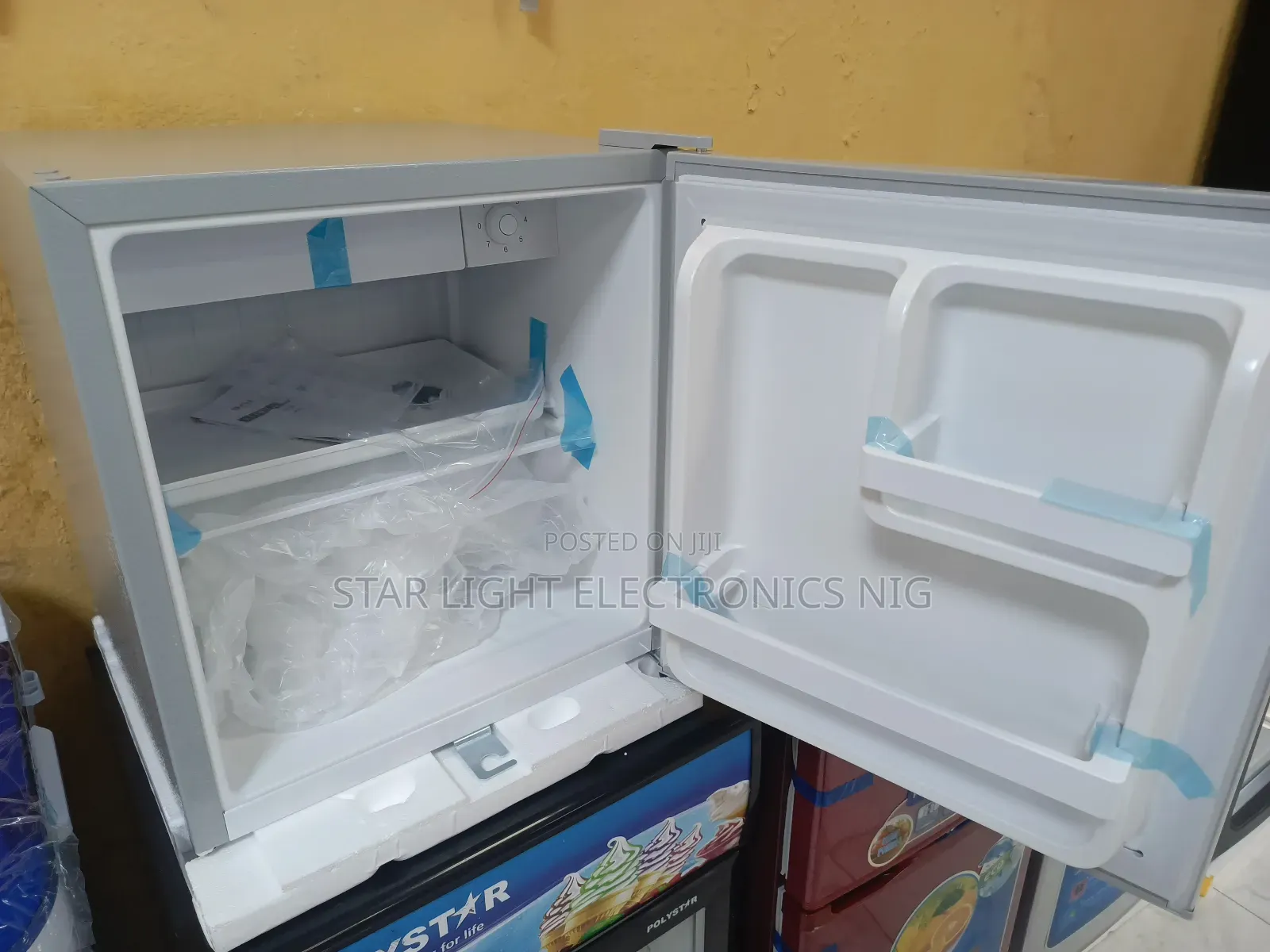 Bedside Fridge Silver Colour
