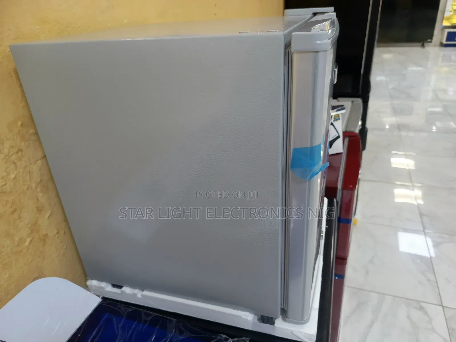 Bedside Fridge Silver Colour