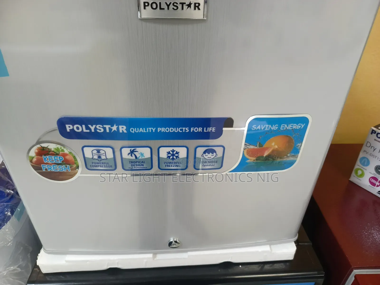 Bedside Fridge Silver Colour