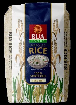 Bua Parboiled Rice 100% Sortexed Rice