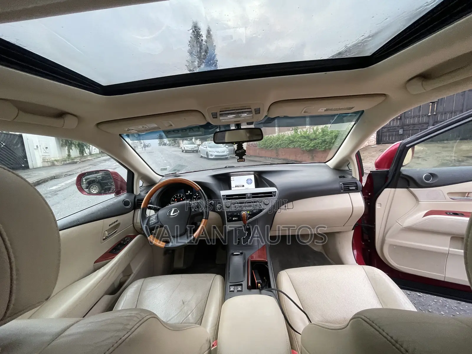 Lexus RX 2012 Red