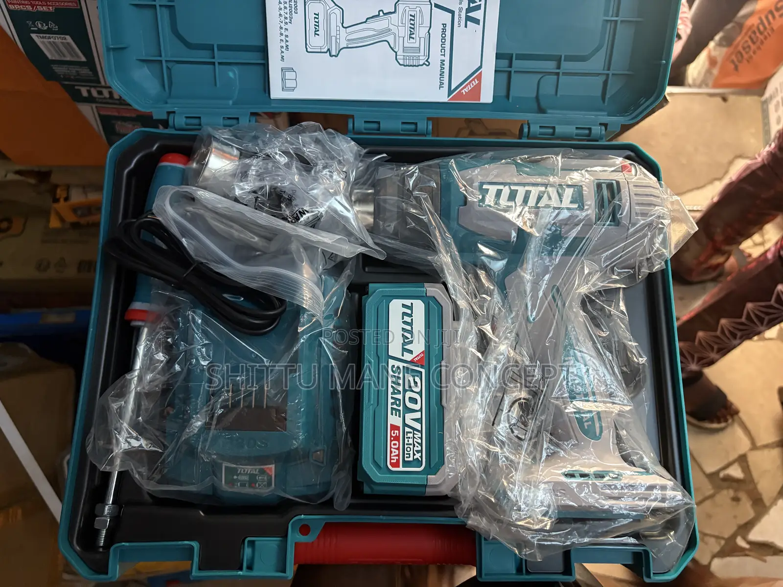 Cordless Heat Gun Industrial Total
